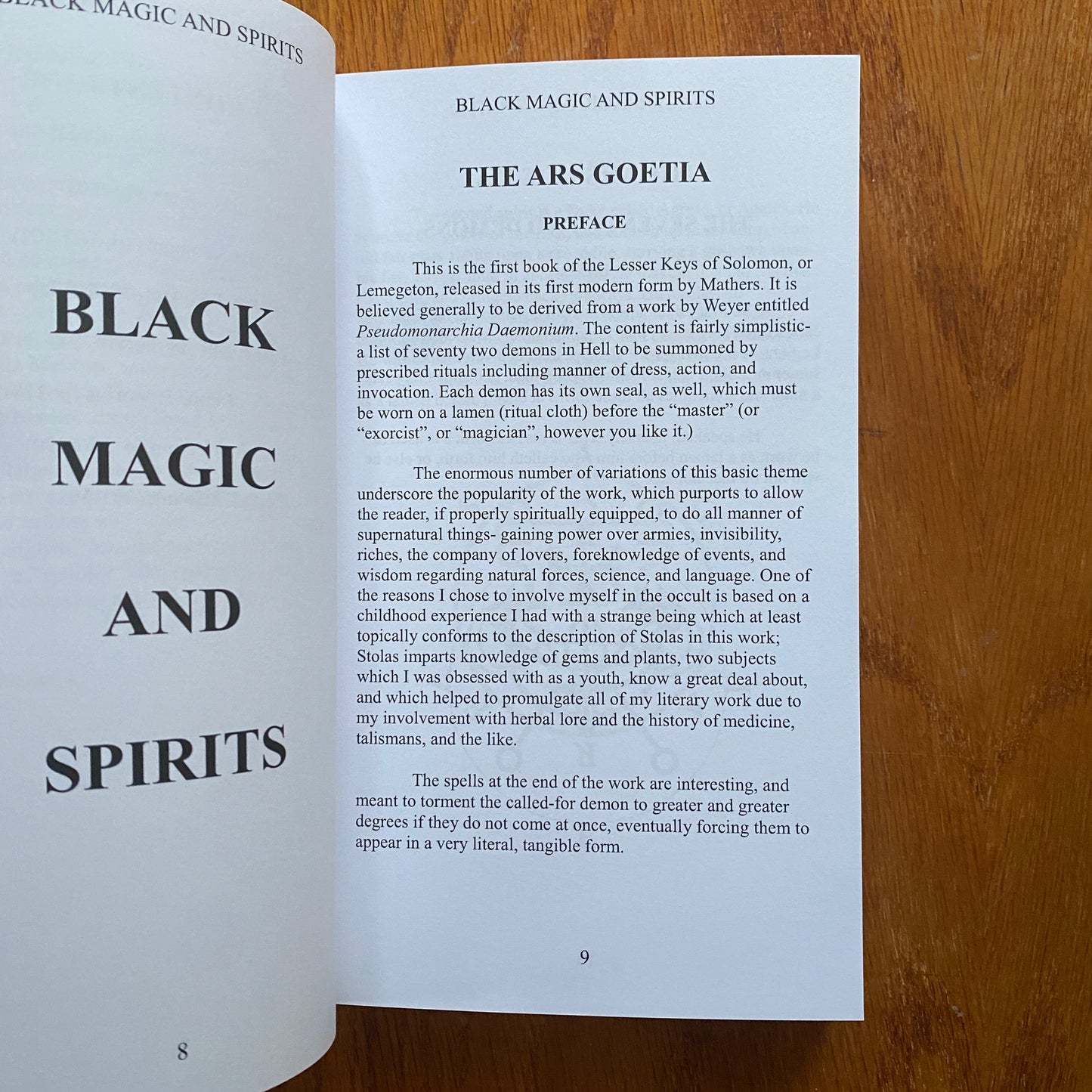 Black Magic and Spirits: A Collection Paperback – Tarl Warwick & Rita Metzner