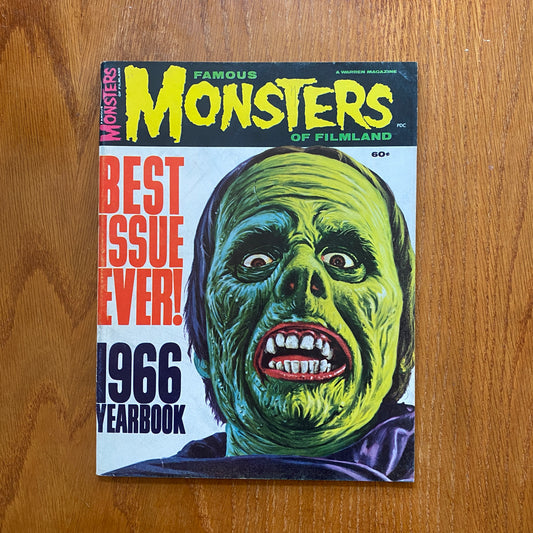 Famous Monsters of Filmland Yearbook 1966