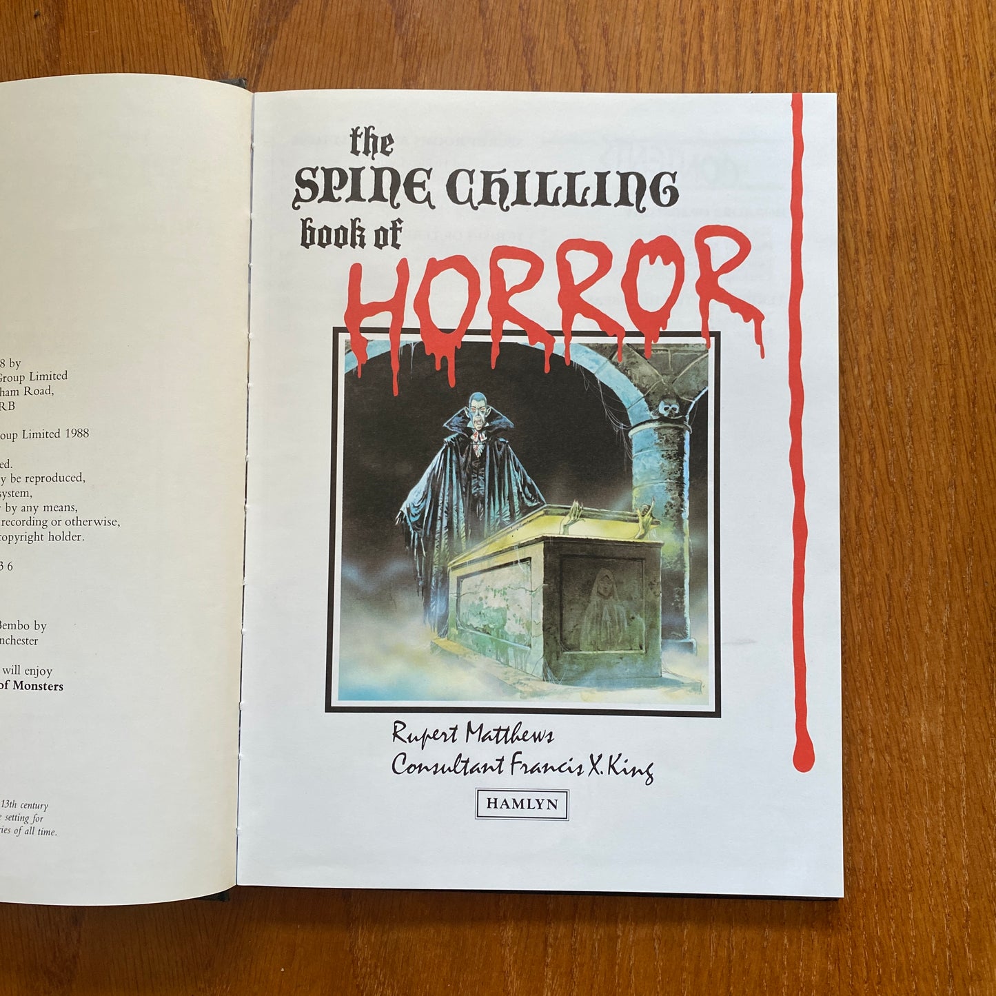 The Spine-chilling Book of Horror - Rupert Mathews