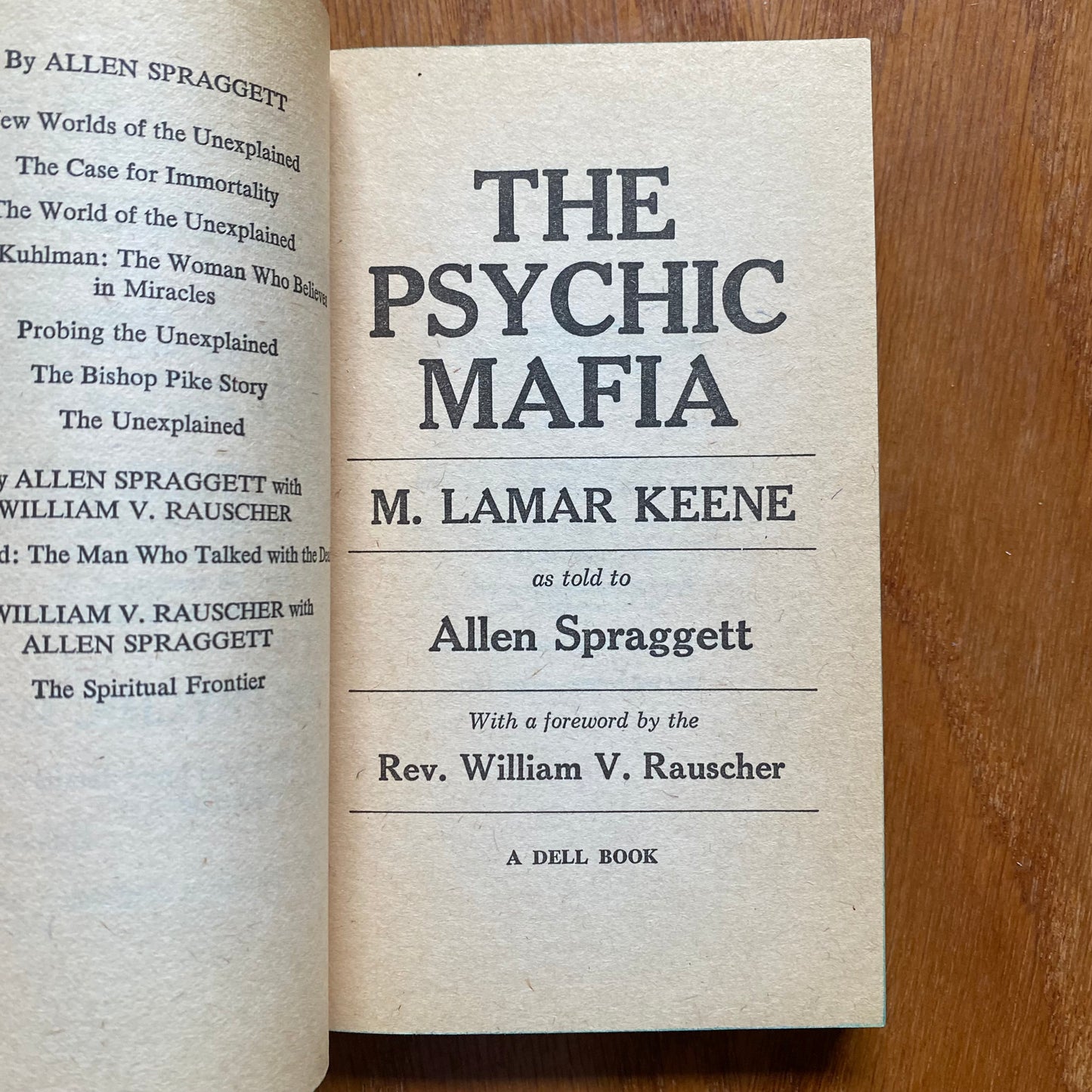The Psychic Mafia - M. LaMar Keene