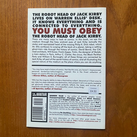 Do Anything - Warren Ellis