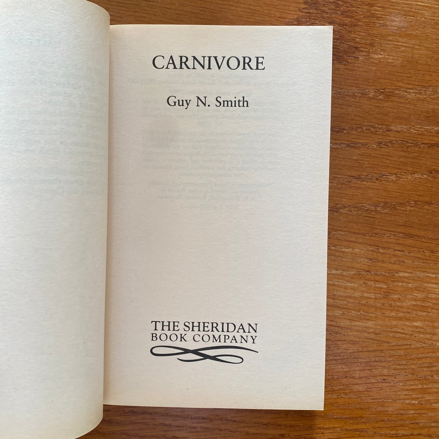 Carnivore - Guy N. Smith