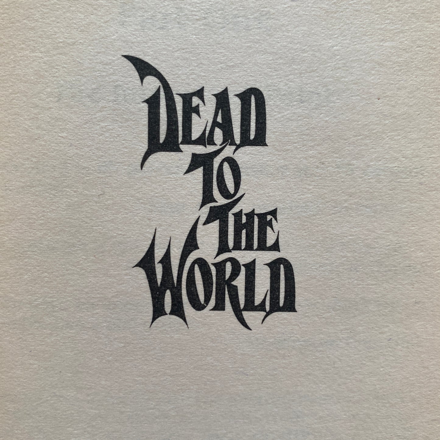 J.N. Williamson - Dead to the World Paperback