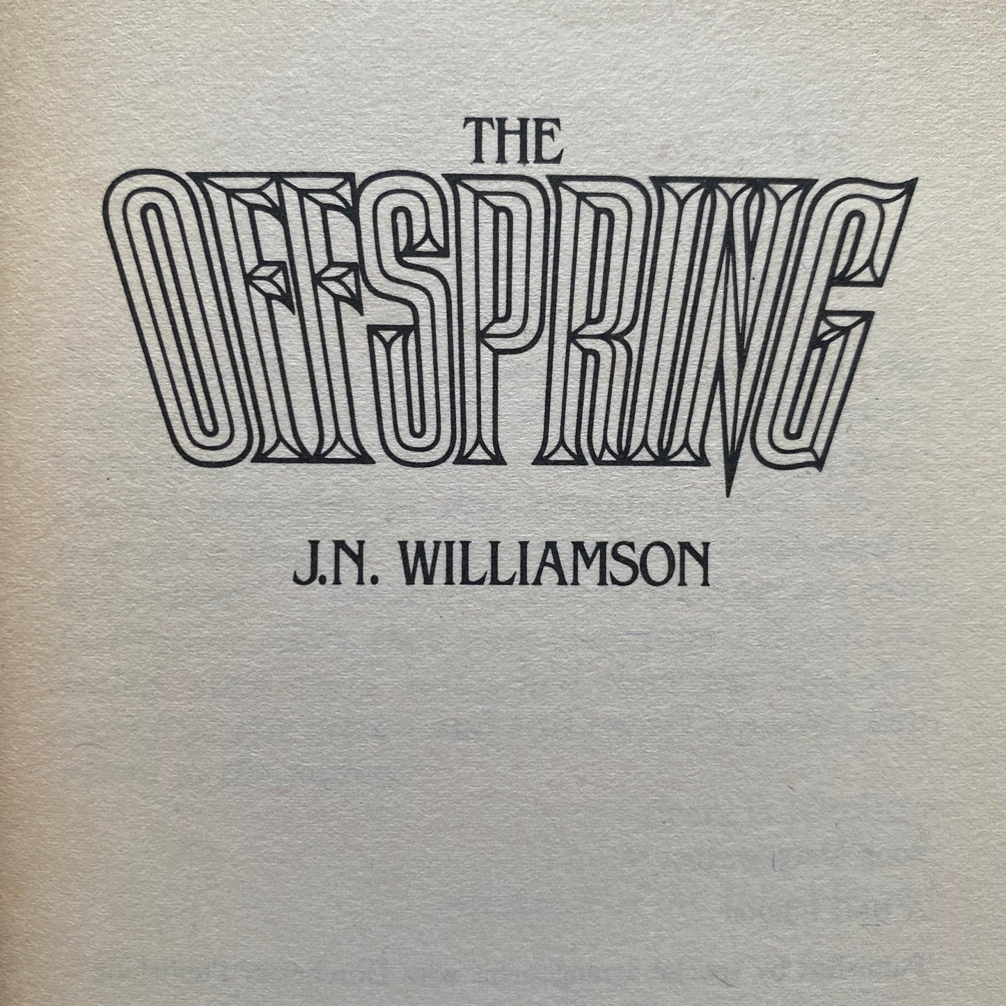 J.N. Williamson - The Offspring