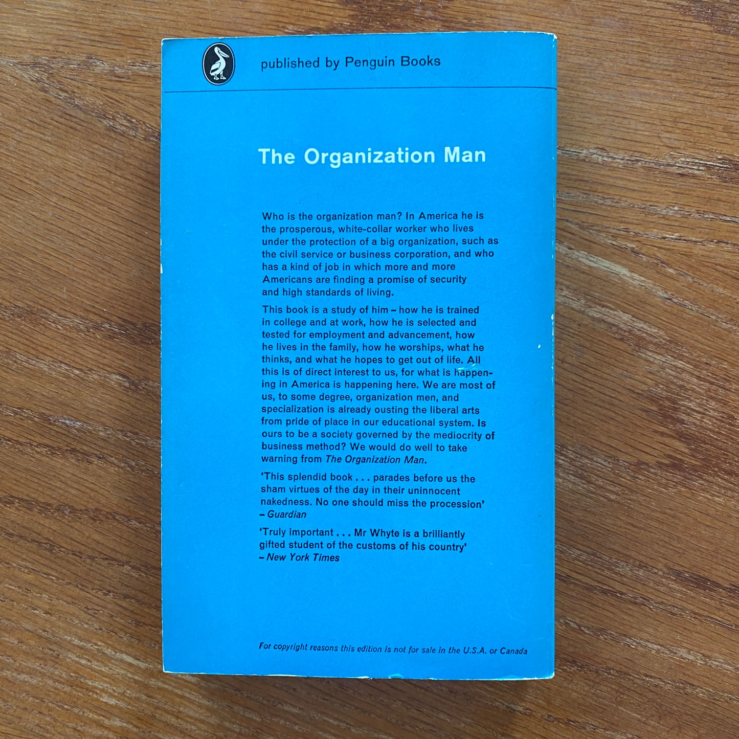 The Organization Man - William H. Whyte