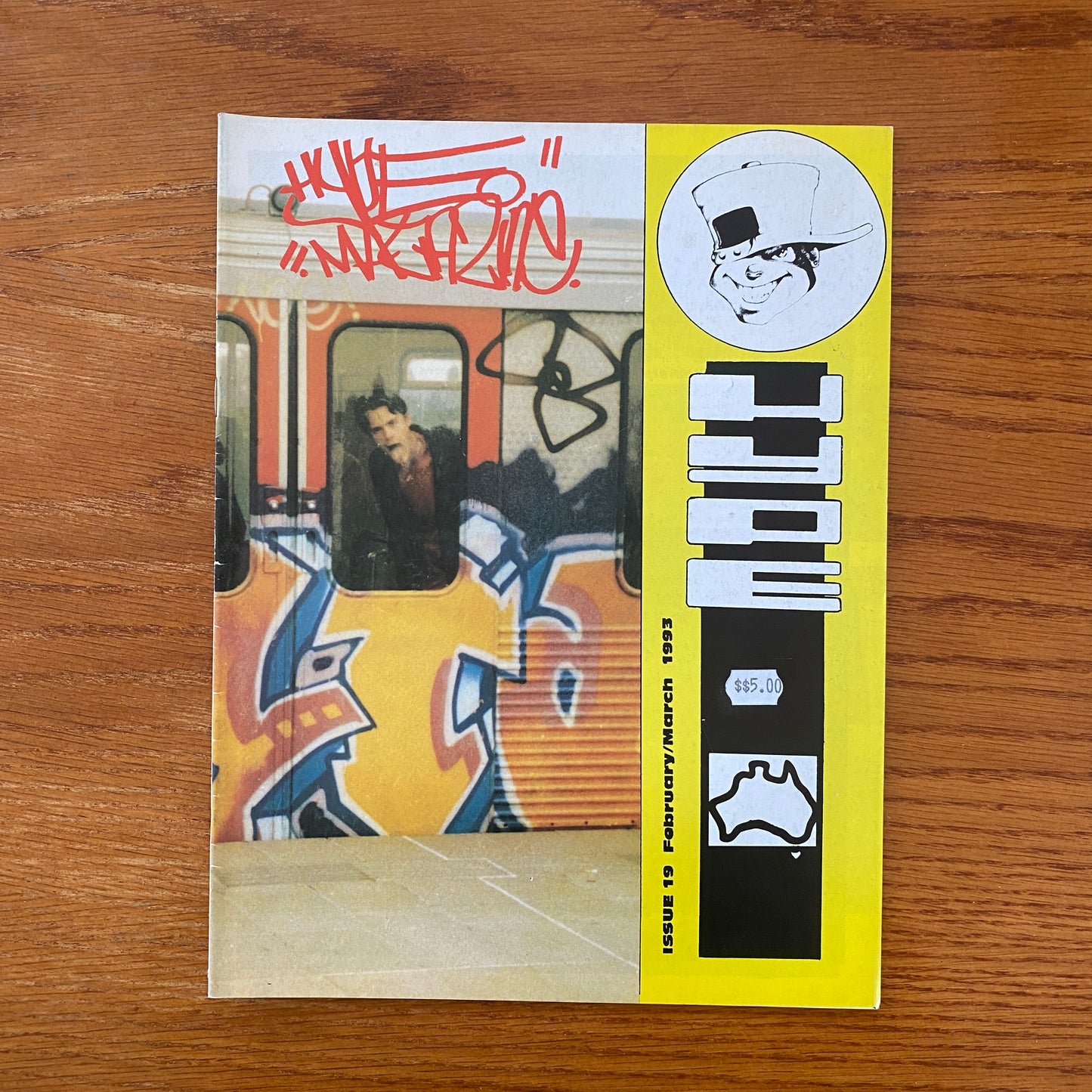 hype magazine - rumor books - Australian graffiti - oz graff