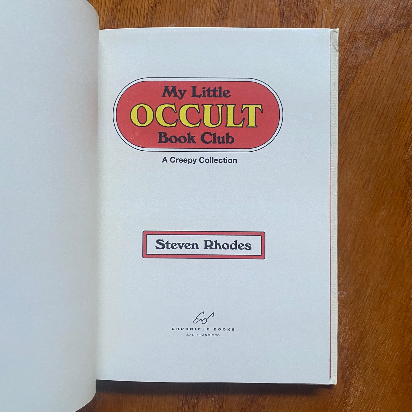 My Little Occult Book Club: A Creepy Collection – Steven Rhodes