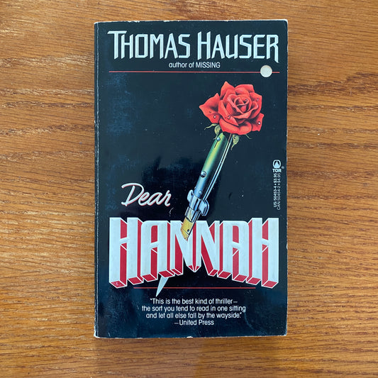 Dear Hannah - Thomas Hauser