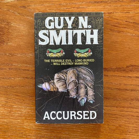 Accursed - Guy N. Smith, Second hand books , rumor books, vintage horror