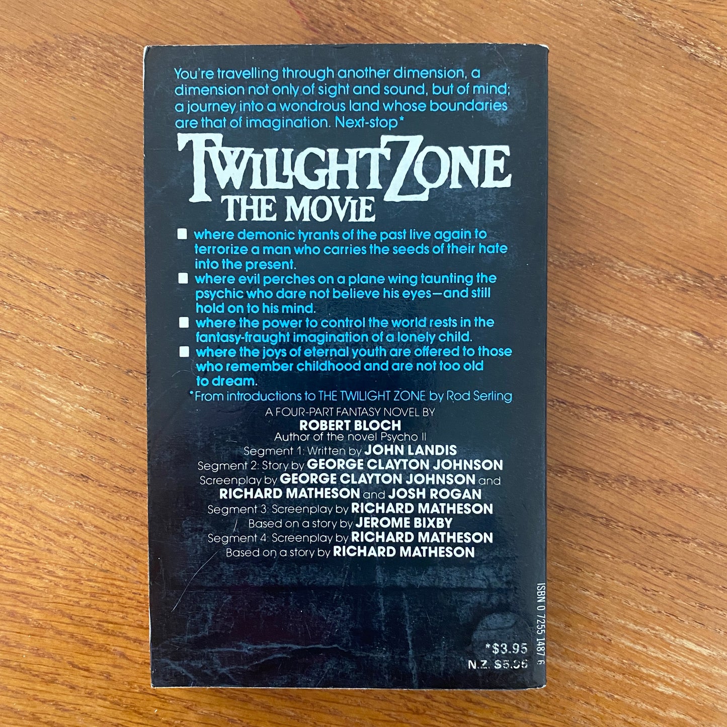 Twilight Zone The Movie  - Robert Bloch