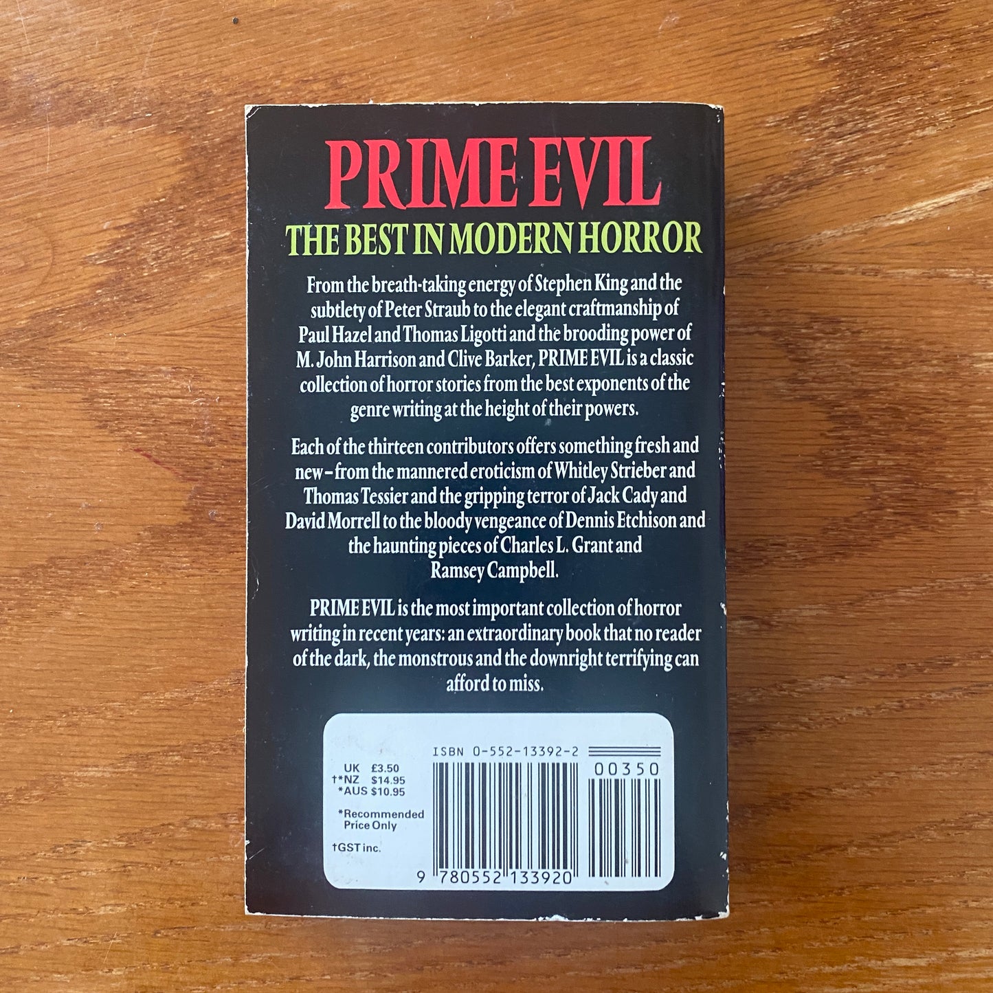 Prime Evil - Douglas E. Winter