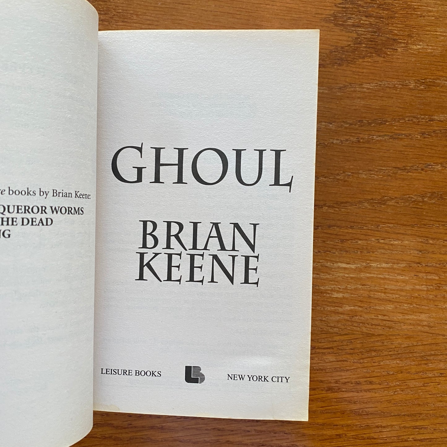 Ghoul - Brian Keene