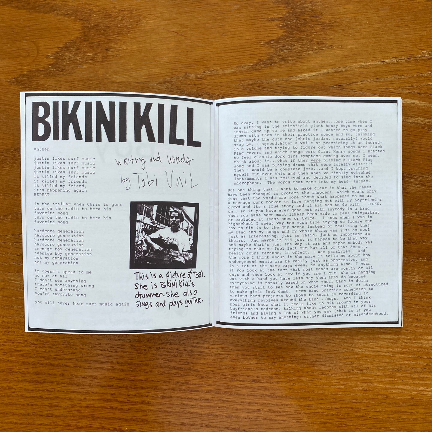 Bikini Kill: A Color and Activity Book